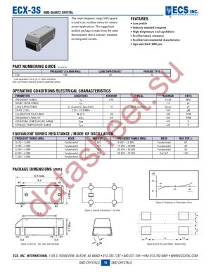 ECS-80-S-7S-TR datasheet  